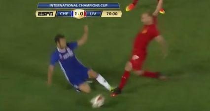 Cesc Fabregas apologises after horrific red-card challenge on Liverpool’s new signing