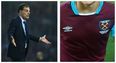 Here’s why West Ham didn’t have sponsors on their shirts on Thursday night