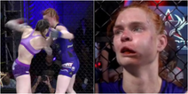 Huge right hands and brutal KO did this to Peggy Morgan’s face at Invicta 18