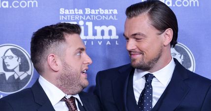 Leo DiCaprio scares the shit out of mate Jonah Hill pretending to be obsessed fan