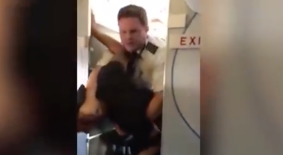 This pilot is being hailed as a hero after tackling a violent passenger to the ground