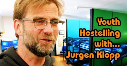 Jurgen Klopp recalls the time he spent youth hostelling around the UK