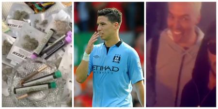 Samir Nasri will probably regret appearing in this drug-filled video