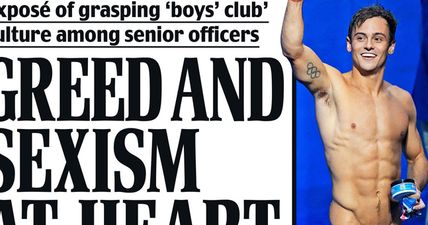 The Daily Mail’s Tom Daley front page has angered a lot of people