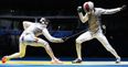 French Olympic fencer’s smartphone falls out of his pocket mid-match at Rio 2016