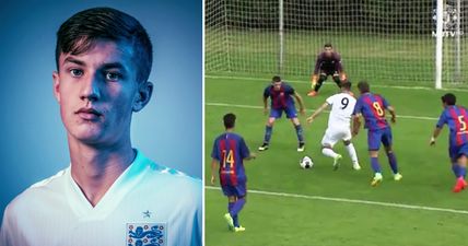 Man United kid hailed as ‘something special’ scores mazy Messi-esque goal vs Barcelona