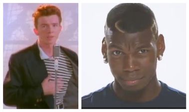 Paul Pogba dancing to Rick Astley is the greatest thing you’ll see all day