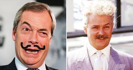 Nigel Farage has grown a moustache and people can’t stop taking the piss