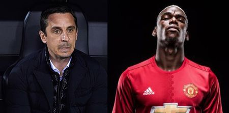 This is why Gary Neville believes Paul Pogba could prove to be a bargain buy