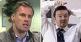 Jamie Carragher doing David Brent all night is bloody brilliant