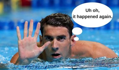 Guys, everyone pisses in the pool – even Michael Phelps