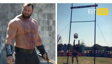 The Mountain smashed the keg toss record at the World’s Strongest Man competition