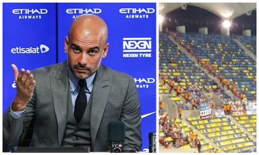 Man City fans savagely mocked with more ’empty seats’ jokes on away trip to Romania