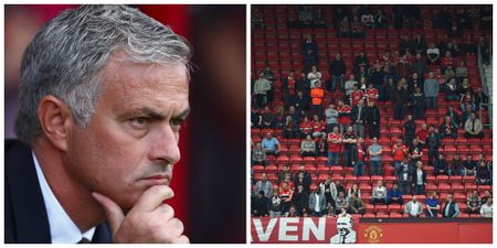 Jose Mourinho questions Manchester United fans’ lack of noise at Old Trafford