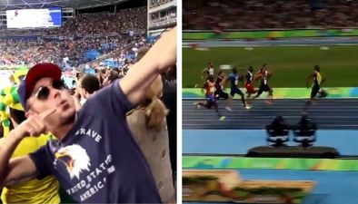 Zac Efron’s fan footage of Usain Bolt’s blistering 200m run is better than the BBC’s