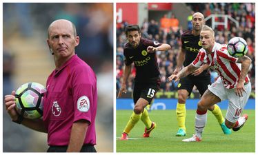 Mike Dean shows Stoke’s official Twitter account why he’s undeniably the greatest referee ever