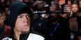 Nate Diaz smokes weed at UFC 202 scrum, much to the delight of fans