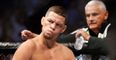 Nate Diaz’s face was in a terrible state after his UFC 202 loss