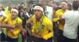 Watch a very angry Neymar confront a fan after winning Olympic gold for Brazil