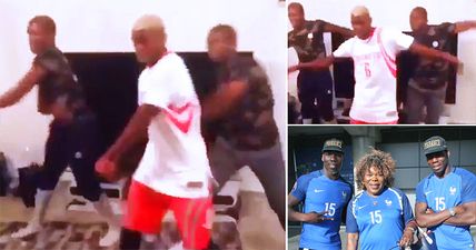 Paul Pogba’s dance routine with his twin older brothers is pretty spectacular