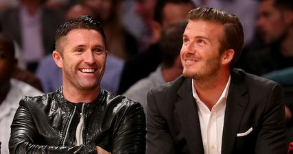 David Beckham shows real class with his tribute to Robbie Keane