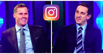 Gary Neville joins internet in laughing at himself after attempting an Instagram selfie