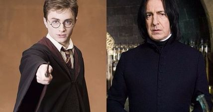 There’s a whole new meaning to the introduction between Harry Potter and Severus Snape