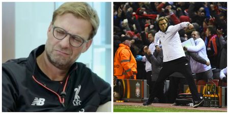 Watch Jurgen Klopp attempt to explain to Gary Lineker why he gets so excited on the touchline