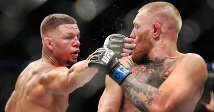 Nate Diaz set a UFC record during his five-round war with Conor McGregor