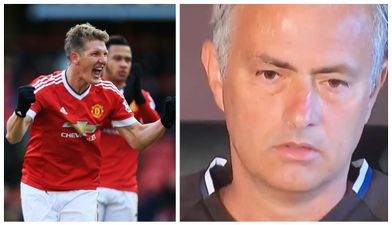 Watch Jose Mourinho sarcastically respond to Bayern Munich criticism over Bastian Schweinsteiger