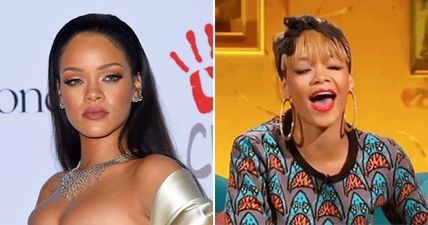 Rihanna may be the perfect woman…but she can’t wink like a normal human being