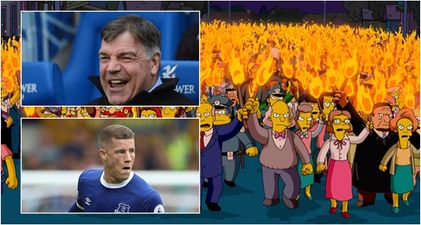 Sam Allardyce has already managed to p*** off England fans