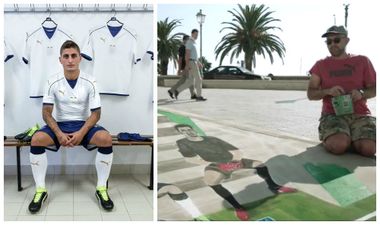 Italy’s stylish new away kit unveiled with brilliant 3D street art