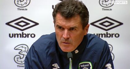 Watch Roy Keane scold a journalist after being asked about James McCarthy