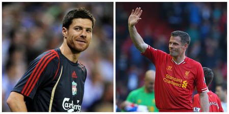 Xabi Alonso explains what made Jamie Carragher his favourite Liverpool teammate