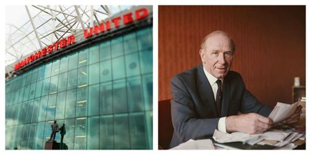 Manchester United have removed Sir Matt Busby’s plaque from Old Trafford directors’ box