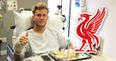 Liverpool’s new goalkeeper has provided a very positive injury update