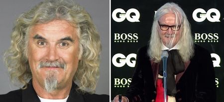 Billy Connolly makes rare public appearance and cracks everyone up