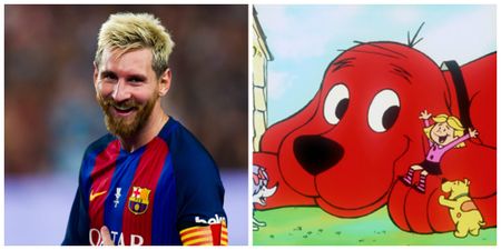 Lionel Messi’s dog has become fucking massive seemingly overnight