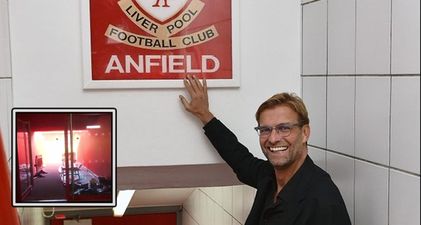 The Liverpool tunnel looks completely different after main stand extension