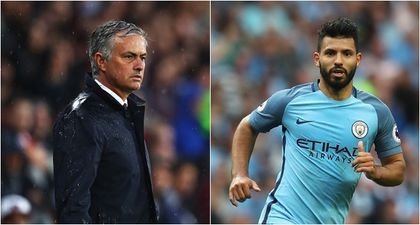 Jose Mourinho reckons Sergio Aguero’s suspension is bad for Manchester United