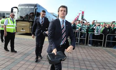 Celtic fans mock ‘new’ Rangers with chant as players get off team bus