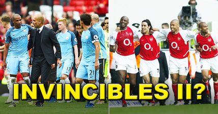 People are already predicting that Manchester City will match Arsenal’s Invincibles