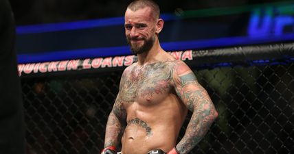 Watch former WWE superstar CM Punk get taken out early in his UFC debut