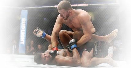 Stipe Miocic punches Alistair Overeem’s lights out to remain UFC heavyweight champion