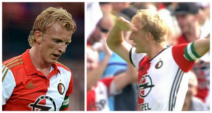 Football fans left in disbelief as 36-year-old Dirk Kuyt kills the dab