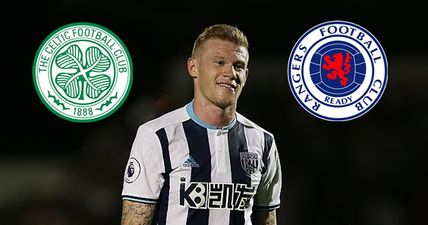 James McClean couldn’t resist taking a dig at Rangers after Old Firm thrashing