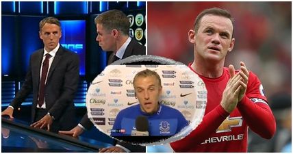 We’re not sure why no one pulled up Phil Neville on his ludicrous Wayne Rooney comment