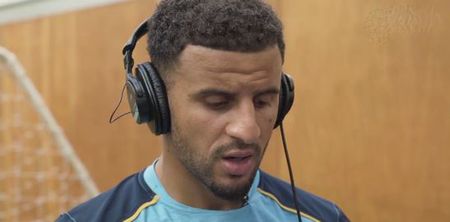 Kyle Walker’s rendition of the Champions League anthem is something to behold