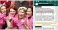 This guy played along perfectly after being added to a hen night’s WhatsApp group chat